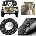 thumbnail image 5 of Rv Spare Tire Covers for Trailers Wheel Protectors Tyre Covers Weatherproof and Dustproof Covers Universal Fit Trailer SUV Truck Travel Camper, 5 of 10
