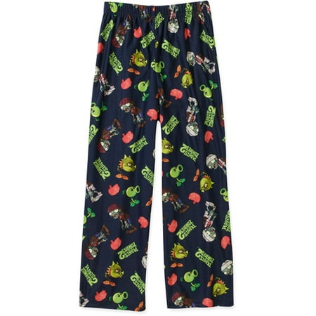 Plant vs. Zombies Boys' Micro Jersey Pajama Pant - Walmart.com