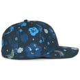 thumbnail image 3 of Outdoor Cap OCP100 Sublimated Fabric And A Moisture Wicking Sweatband Cap-Hibiscus Marlin Navy, 3 of 8