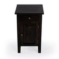 thumbnail image 4 of Butler Specialty Company Switra Solid Wood Accent Table - Dark Brown, 4 of 9