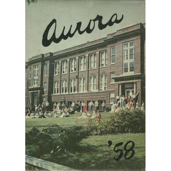 (Custom Reprint) Yearbook: 1958 Eastern High School - Aurora Yearbook (Greentown, IN)
