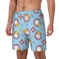 thumbnail image 2 of Balery Gnome Pool Party Mens Swim Trunks Swim Shorts for Men Quick Dry Inseam Beach Shorts with Compression Liner Pocket-Medium, 2 of 9