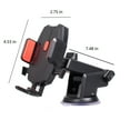 thumbnail image 3 of Car Phone Mount Suction Cup Holder for Windshield Dashboard Adjustable 360° Rotation Hands-Free Cradle Compatible with 4-7 Inch Smartphones, 3 of 8