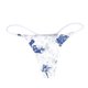 thumbnail image 1 of Gibobby Calzones de encaje para mujer Braguitas estampadas sexy para mujer todos los días(Blanco,M), 1 of 4