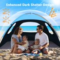 thumbnail image 2 of Carpa de Playa NXONE con Protección Solar para 4 Personas con Protección UV, 2 of 7