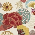 thumbnail image 3 of SAFAVIEH Four Seasons Natalee Colorful Floral Area Rug, Ivory/Red, 3'6" x 5'6", 3 of 4