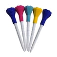 thumbnail image 2 of koolsoo Lot de 3 Lot de 5 T-Shirts de golf Professionnels 3,4 Pouces Réutilisables Incassables T-Shirt de golf Coloré Balle 5 Pcs, 2 of 9