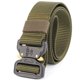 thumbnail image 1 of Cinturón táctico con hebilla de cobra, hebilla de nailon para hombre, para deportes al aire libre, lona, cinturón de entrenamiento militar, moda, longitud ajustable, uso versátil, 1 of 6