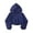 Navy, variant on Xyant Girls Zip Up Cropped Windbreaker Jacket Hooded Cargo Lightweight Outerwear (Navy,12-14 Years)