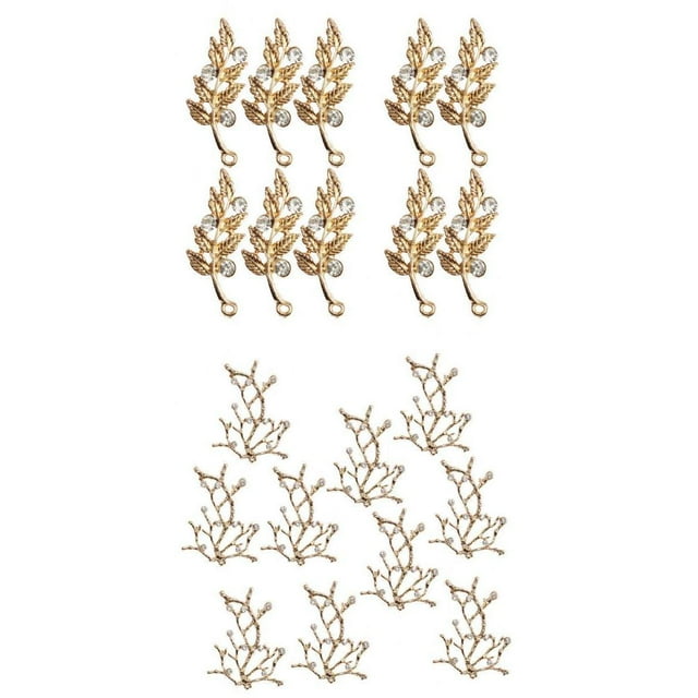 20 Piezas De Flores De De Imitación Botón Flatback Embellecimiento Artesanal Para Novia DIY Baoblaze Suministros de manualidades de arco para el cabello