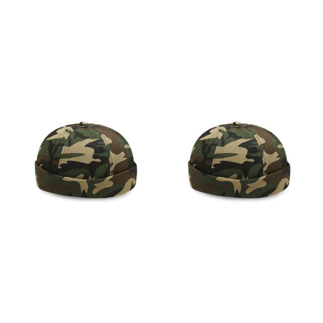 Minnieouse Moda Skullcap estampado marinero Beanie sombreros Docker gorras elegante sin borde ajustable sombrero Bonnet diario baile Type6 NO6