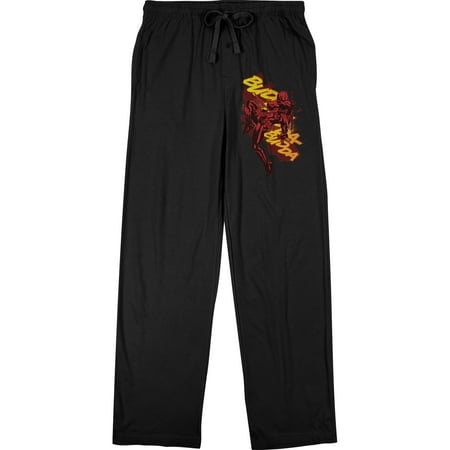 

Marvel Comic Book Budda Budda Deadpool Men s Black Sleep Pajama Pants-S
