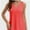 Deep pink, variant on Womens Tank Tops V Neck Summer Trendy Casual Loose Fit Flowy Sleeveless Shirts