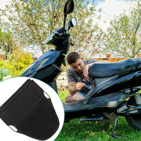POPETPOP Rectangular Tool Bag Pouch Motorcycle Under Seat Bag 1Pcs