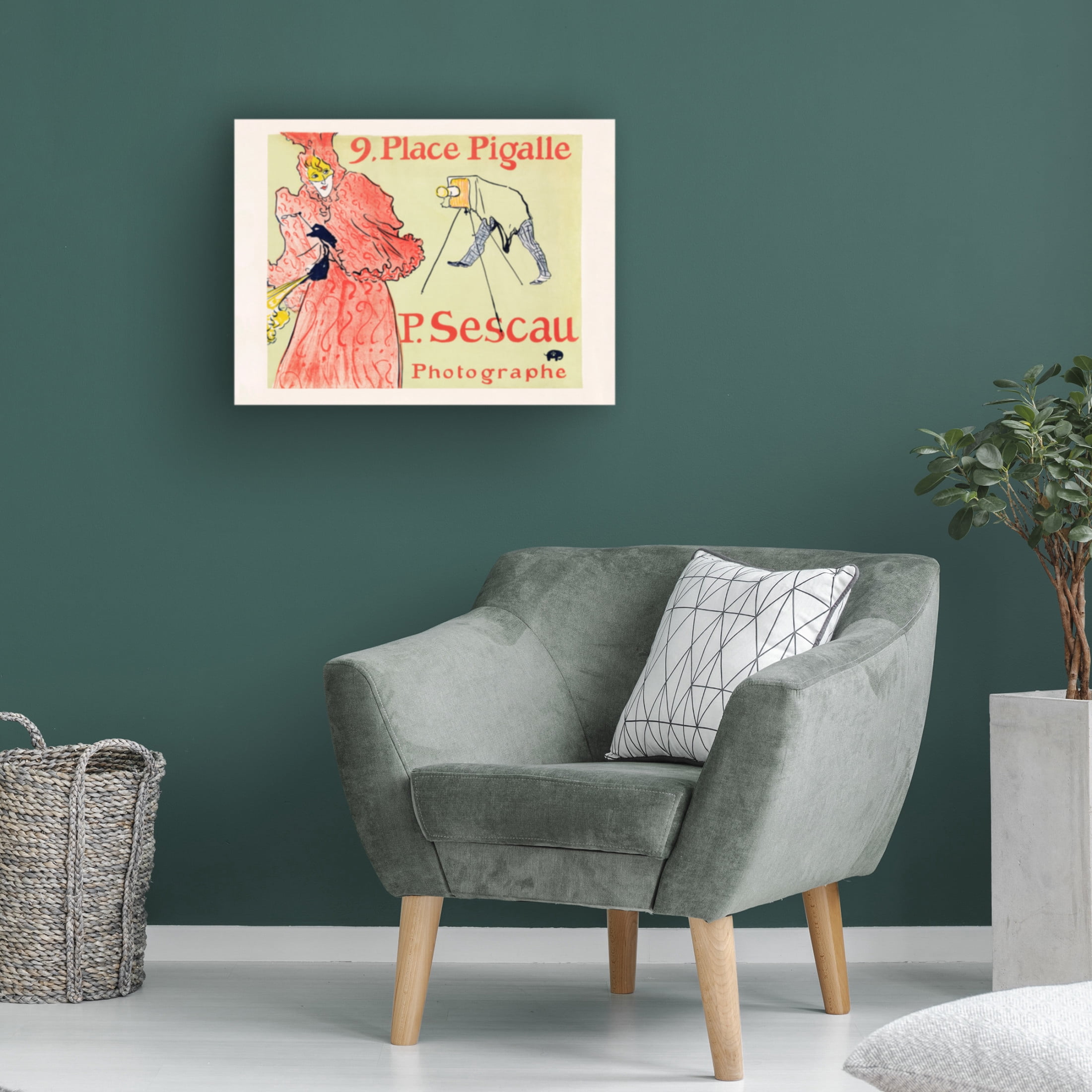 Trademark Fine Art Pictufy   Le Photographe Sescau 1894 Canvas Wall Art