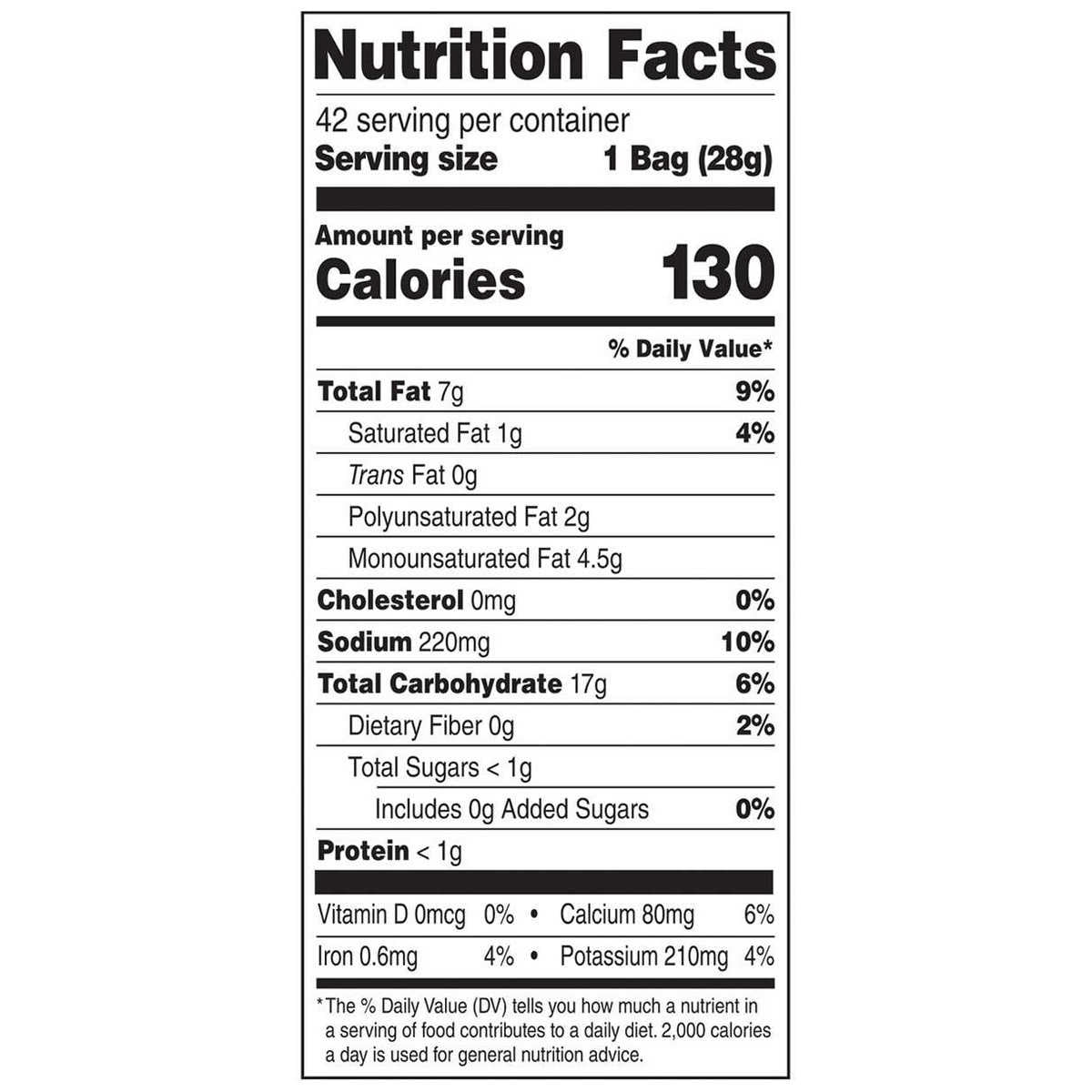 Sensible Portions Garden Veggie Straws Sea Salt 1 Ounce (Pack of 42)