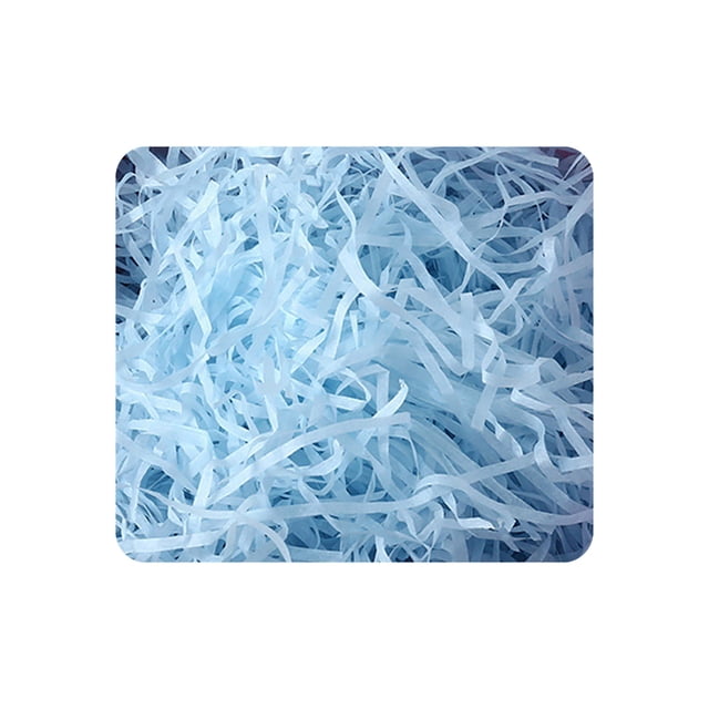 Colorful Crinkle Paper Shreds for Gift Baskets, Boxes, and Party Decorations - 80g Bag
