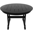 thumbnail image 3 of Paradise Table à Manger Ronde en Plastique HDPE 47 Pouces pour Extérieur, 3 of 5