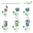 thumbnail image 7 of bioMat 3 Gallon Compostable Small Kitchen Compost Bags with Handles, 125 Bags, 7 of 7
