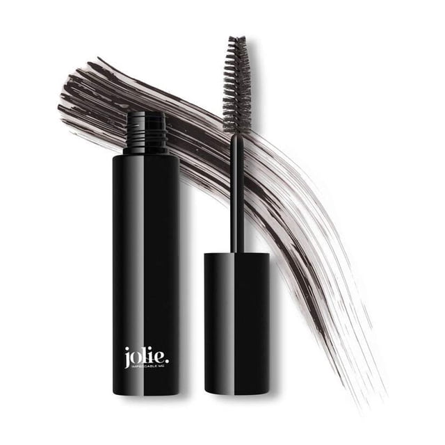 Jolie Cosmetics Sensitive Eyes Máscara de ojos hipoalergénica - Extremadamente suave (negro/marrón)