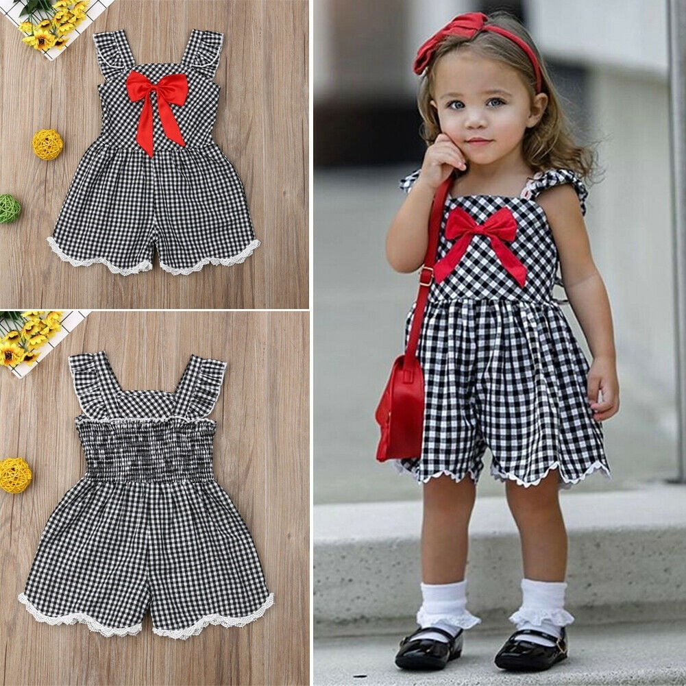 girls plaid outfit