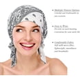 thumbnail image 4 of PHOGARY 4pcs Women Chemo Hat Turban Beanie, Pre-Tied Headwraps Turbans Cap Beanie Hat Head Wraps Hair Coverings for Women, Women's Sleep Caps Chemo Cancer Hat, 4 of 7