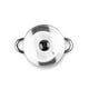 thumbnail image 3 of Olla de Acero Inoxidable Gunmetal Lamex 24 cm OLLAGM24CMAC, 3 of 4