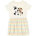 thumbnail image 3 of Inktastic I'm Two-cowgirl Riding Horse Birthday Girls Toddler Dress, 3 of 5