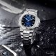 thumbnail image 4 of Reloj de hombre de acero inoxidable resistente al agua luminoso casual reloj de cuarzo para hombre, 4 of 6