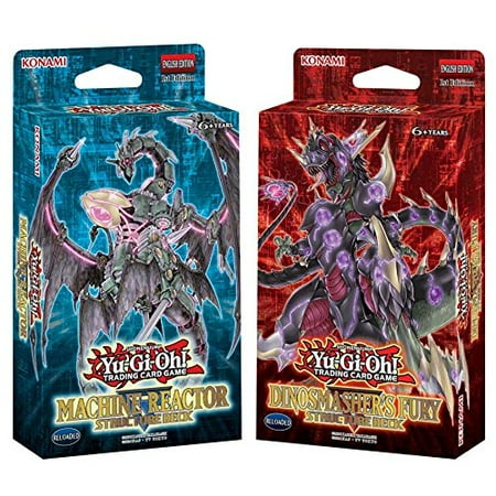 yugioh structure deck dinosmasher's fury 2017 Yu Gi Oh Dinosmashers 1st Ed #SR04EN016 Stegocyber C : Toys & Games Ultimate Conductor Tyranno Dinosmasher's Fury Structure Deck |