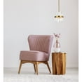 thumbnail image 2 of Serephina 12 inch crystal round pendant light in satin gold, 2 of 5