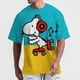 thumbnail image 3 of Camisetas de Snoopy, dibujos animados de anime 2024, estampado 3D, ropa de calle para niños y hombres, camisetas casuales de moda de gran tamaño, camisetas deportivas para niños, tops, 3 of 5