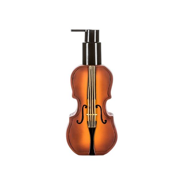 Music Brown Violin Lotion & Soap Dispenser