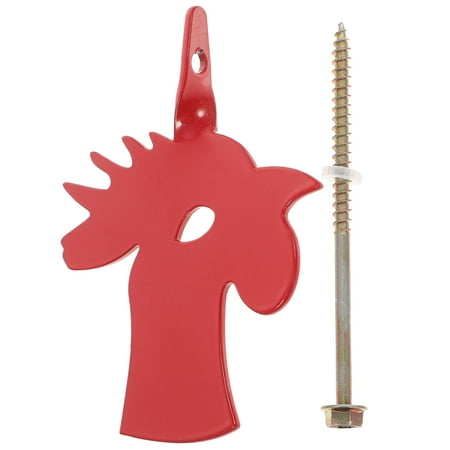 Shooting Training Target Hanging Targets Chicken Head Shaped Metal Slingshot Steel Sturdy Game Child
