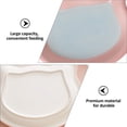 thumbnail image 3 of Ceramic Cat Food Plates Cat Food Bowls Shallow Bowls for Kittens and Small Animals, 3 of 6
