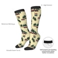 thumbnail image 4 of Fotbe Camping Caravan 1 Calcetas Divertidas Estampadas para Hombre y Mujer, Calcetas de Algodón hasta la Rodilla para Caminar, Correr, Enfermería y Embarazo, 4 of 6