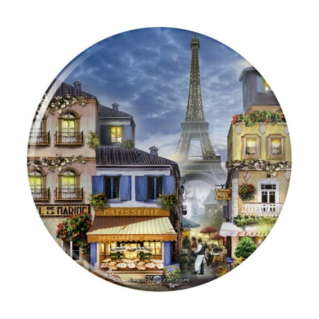 

Old Paris France Eiffel Tower Kitchen Refrigerator Locker Button Magnet