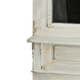 thumbnail image 5 of CC Home Furnishings Antique Style Wooden Framed Wall Mirror - 76.25" - White, 5 of 5