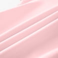 thumbnail image 6 of CPNG Girls Hoodie Dress Solid Color Long Sleeve Hooded Dress Stylish Daily Casual Hoodie Sweatshirt A-Line Dresses(Pink,5-6 Years), 6 of 7