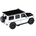 thumbnail image 2 of Mercedes AMG G63 Liberty Walk Wagon White with Black Hood and Top 1/64 Diecast Model Car by Paragon, 2 of 3