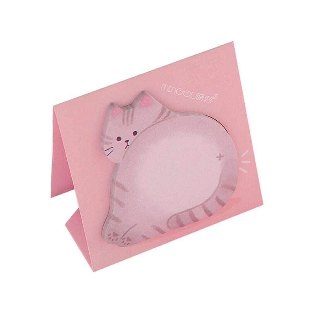 Cute Super Cute Animal Sticky Note Cartoon Note Tearable Note Sticky Notes  Cartoon Animal Shape Smooth Writing for Home School 