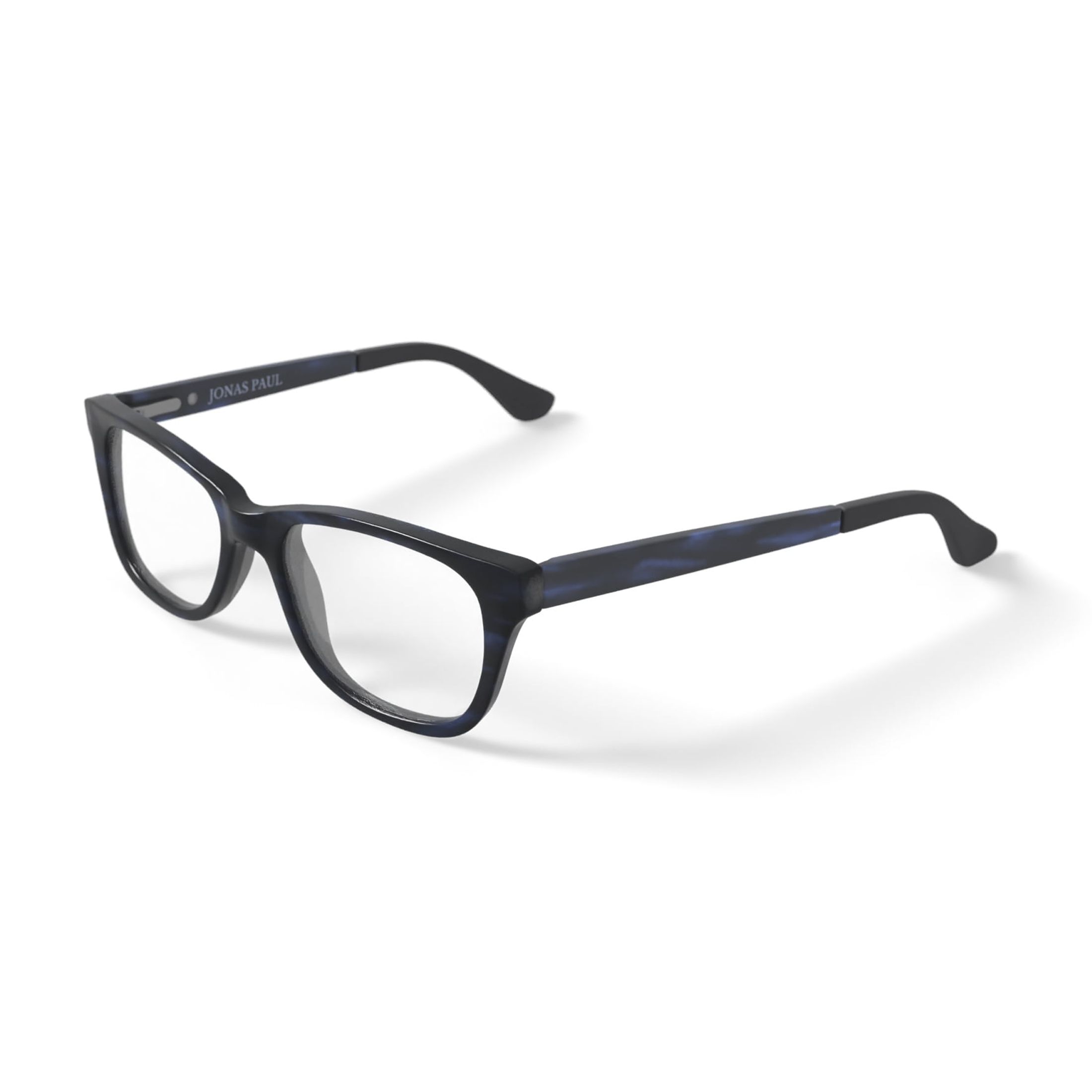 Jonas Paul Youth Miles/Maddie Square Prescription Eyeglasses with Case, Blue