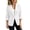White, variant on TGSLY Women's Plus Size Linen Blazer Lightweight Thin Notched Lapel Single Breasted Button Coat Loose Casual Solid Color Long Sleeve Suit Jacket L