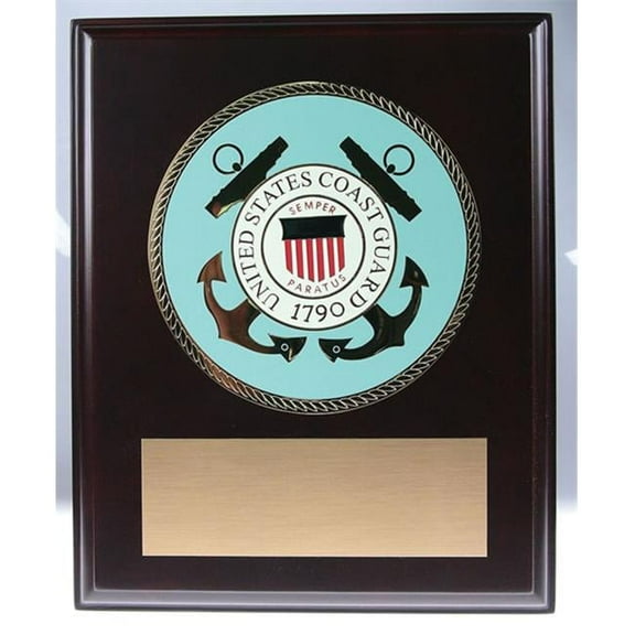 US Coast Guard Plaque