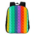 thumbnail image 1 of Mochilas Escolares Con Estampado De Arcoíris Para Niñas Y Niños, Mochilas Para Adolescentes Con Correa Ajustable Para El Hombro Minnieouse AP007367-01, 1 of 6