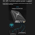 thumbnail image 4 of 2X 10400MAh DC UPS Enrutador de Suministro Ininterrumpido 9V 12V 18W Batería de Respaldo Mini UPS USB Wifi Router para Fuente de Alimentación CCTV, 4 of 6