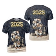 thumbnail image 3 of Happy New Year Bernese Mountain Dog Welcome 2025 Balloon Firework Party All Over Print 3D Shirt Unisex Merch Berner Lover Gifts - 01014, 3 of 6
