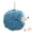 Blue, variant on Unique Bargains Fuzzy Ball Chenille Cute Cartoon Hand Towel Purple