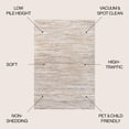 thumbnail image 3 of JONATHAN Y SILK ORCHID 5 x 8 Area Rug, Loom Strie - Beige/Gray, SOR200D-5, 3 of 8