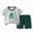 B60-Dark Green, variant on Ccpelsie Toddler Boys' Shorts Set 2 Piece Short Sleeve T-Shirt and Sweat Shorts Summer Outfit for Boys(Blue,2-3 Years)